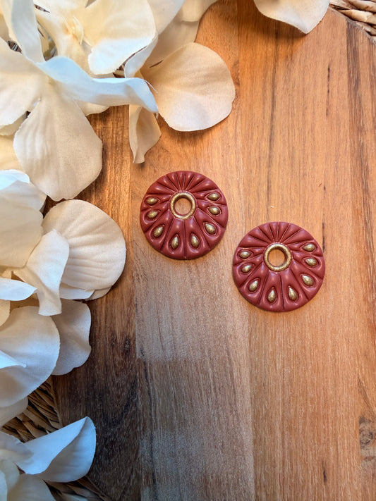 Amara stor · Dyp terracotta