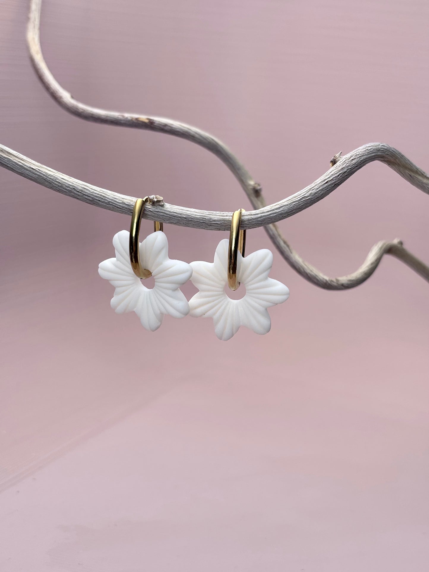 Fiore striper · Porselenhvit