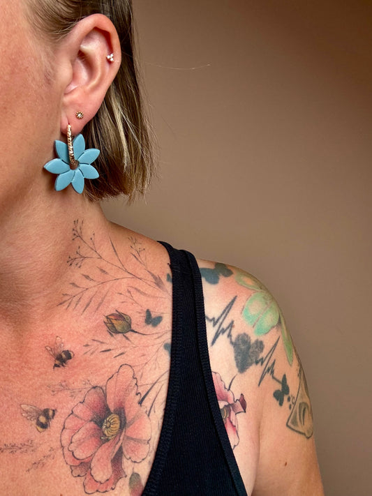 Fiore stor · Mørkblå