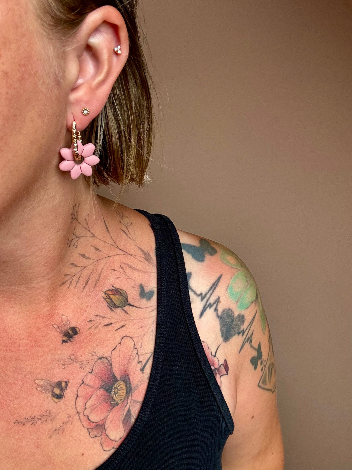 Fiore liten · Pudderrosa