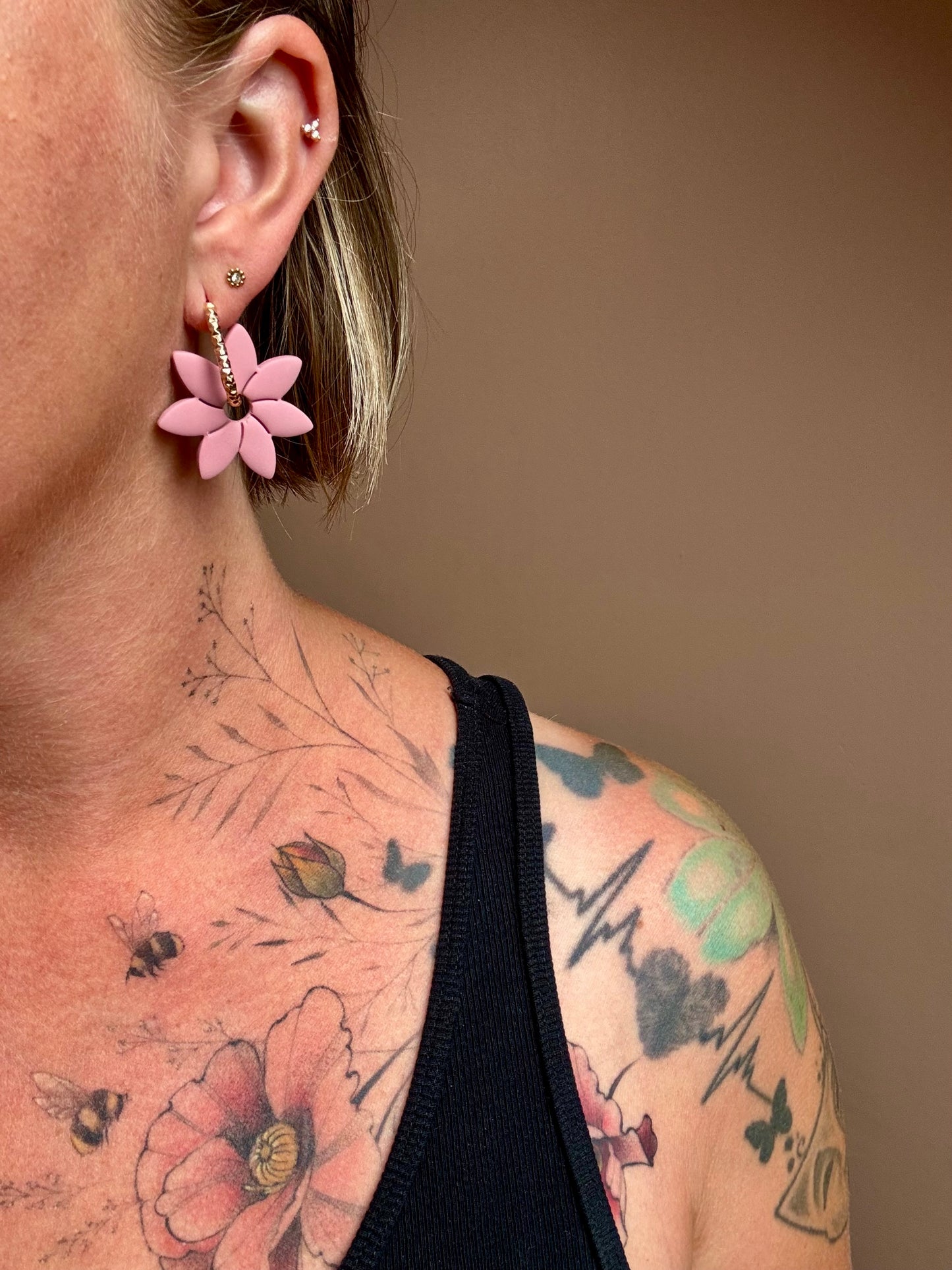Fiore stor · Pudderrosa
