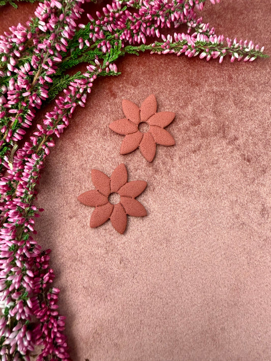 Fiore stor tekstur · Dyp terracotta